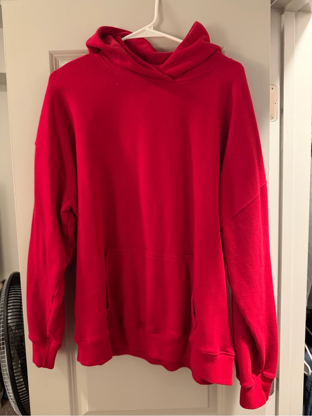 Red Hollister hoodie Size L in good condition